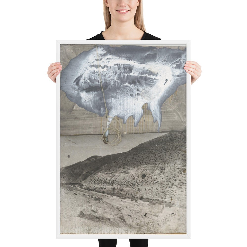 Auszug aus Aegypten by Anselm Kiefer, Framed poster