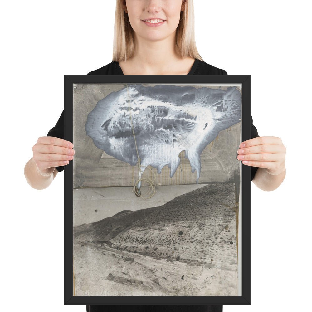 Auszug aus Aegypten by Anselm Kiefer, Framed poster