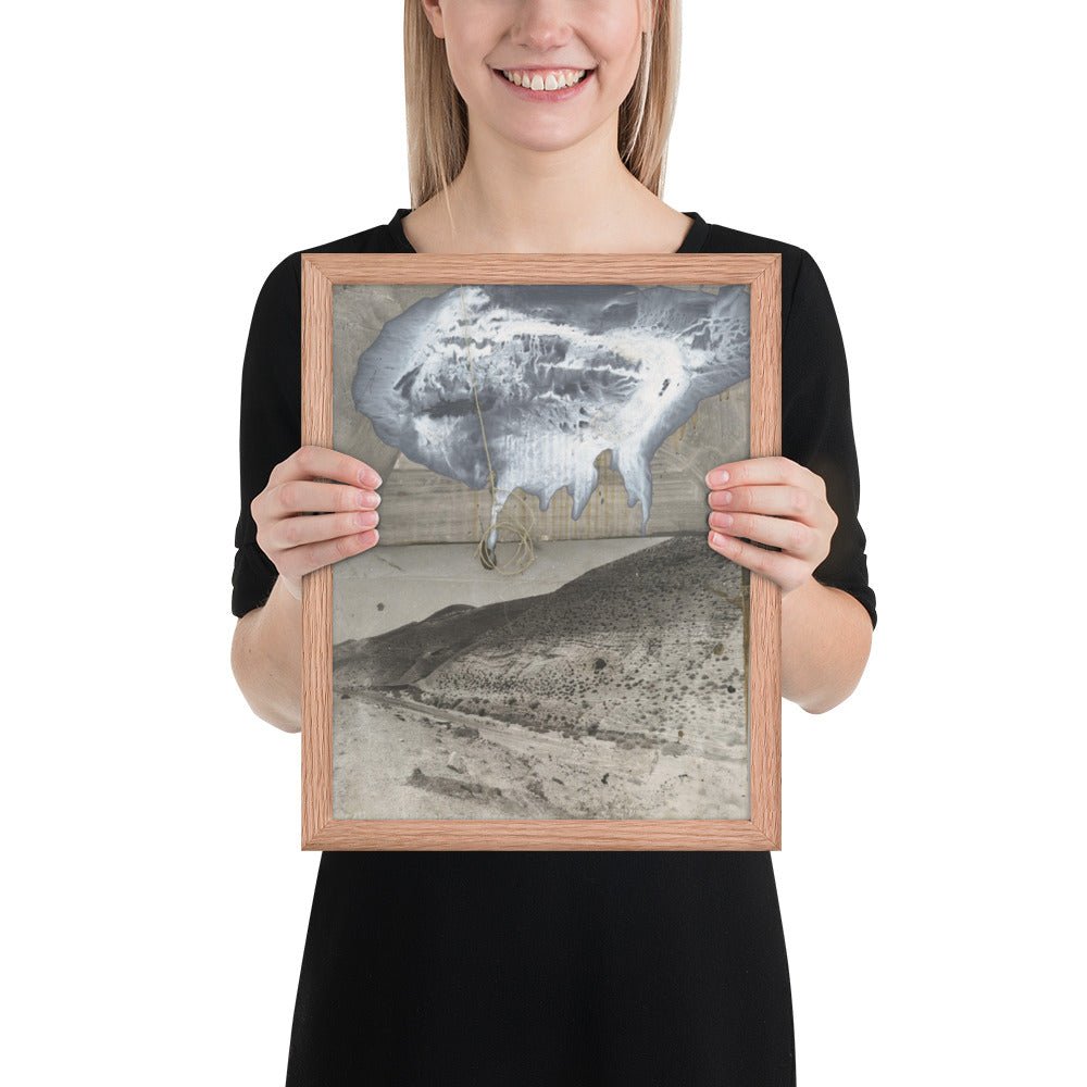 Auszug aus Aegypten by Anselm Kiefer, Framed poster