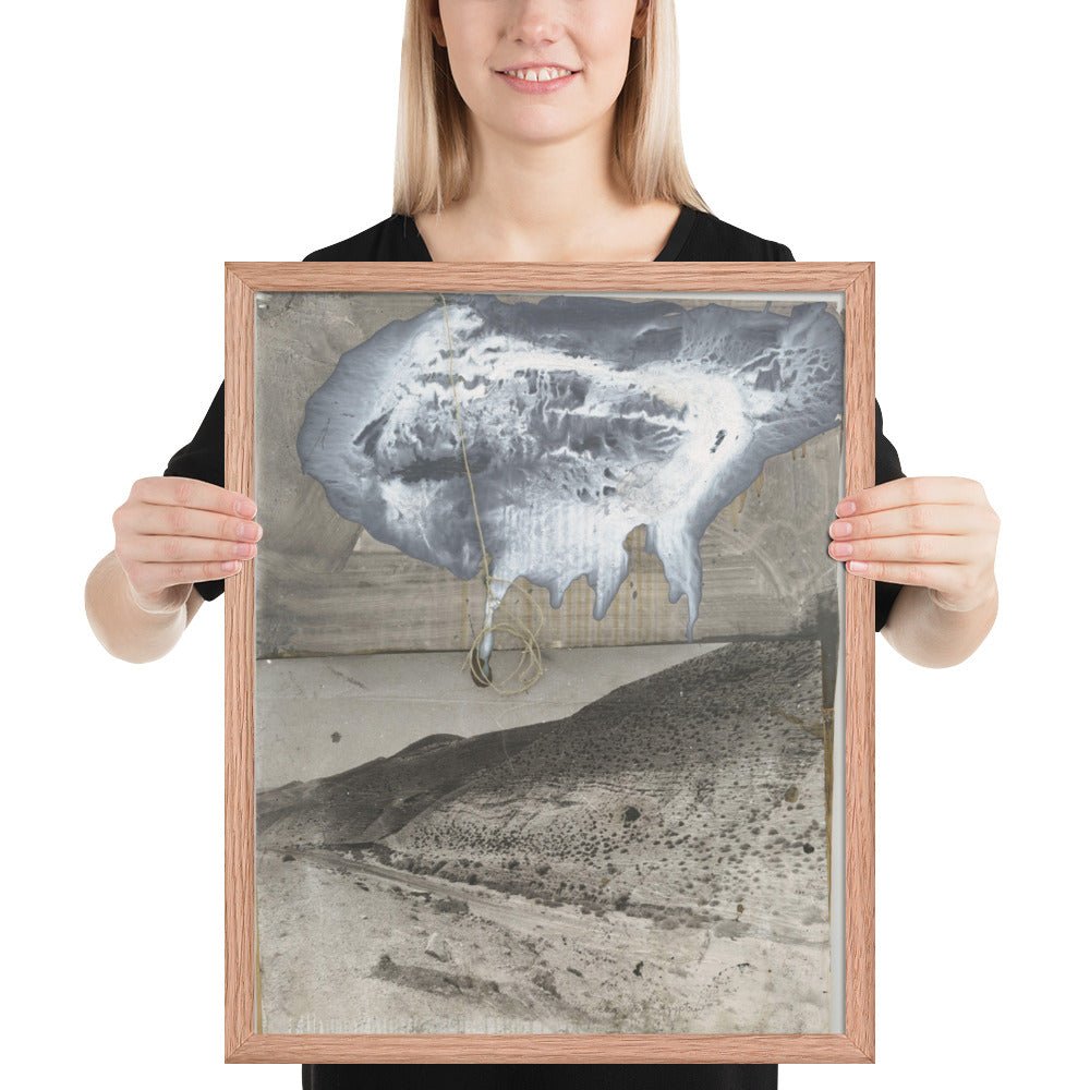 Auszug aus Aegypten by Anselm Kiefer, Framed poster