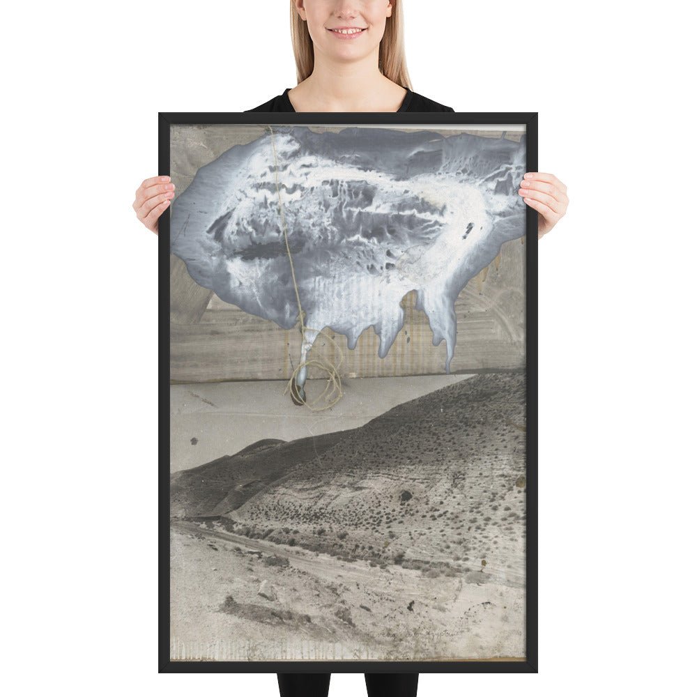 Auszug aus Aegypten by Anselm Kiefer, Framed poster
