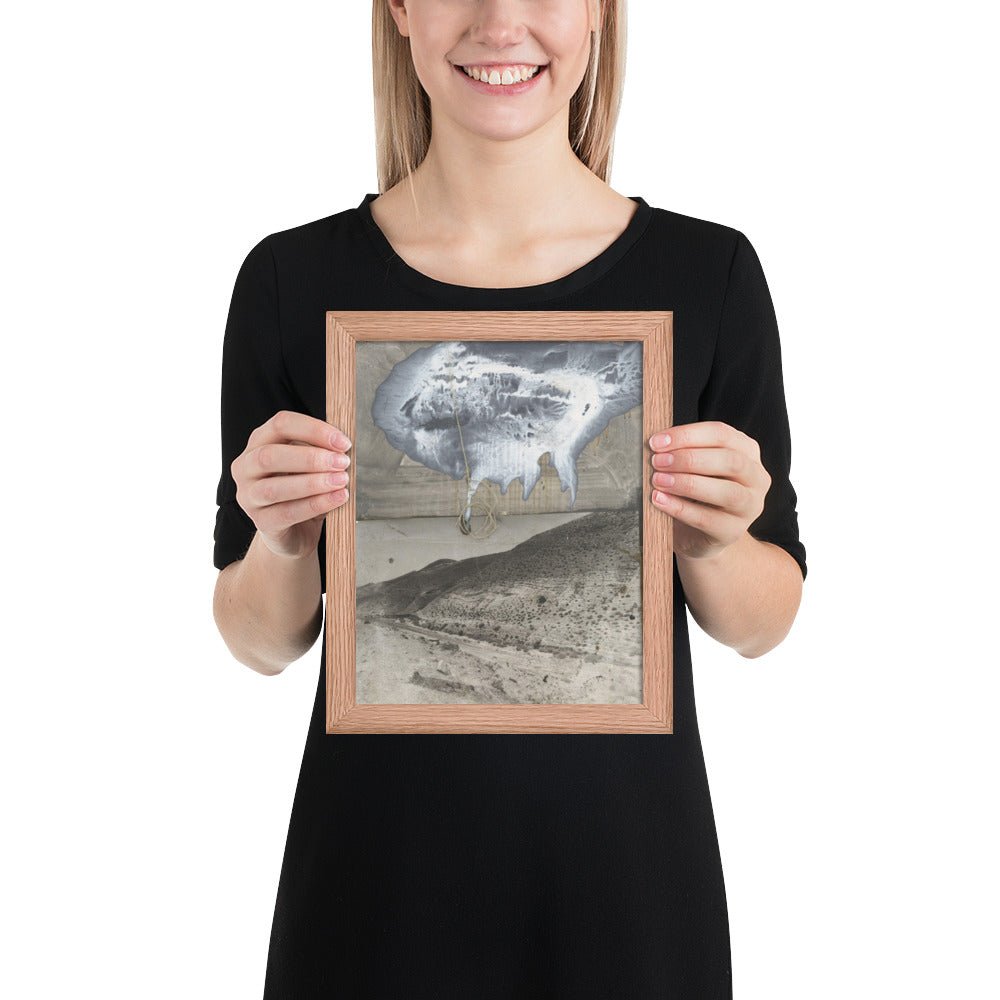 Auszug aus Aegypten by Anselm Kiefer, Framed poster