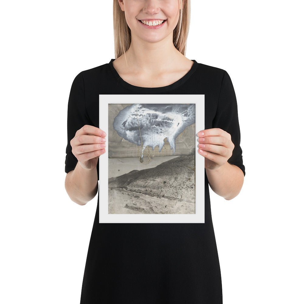 Auszug aus Aegypten by Anselm Kiefer, Framed poster