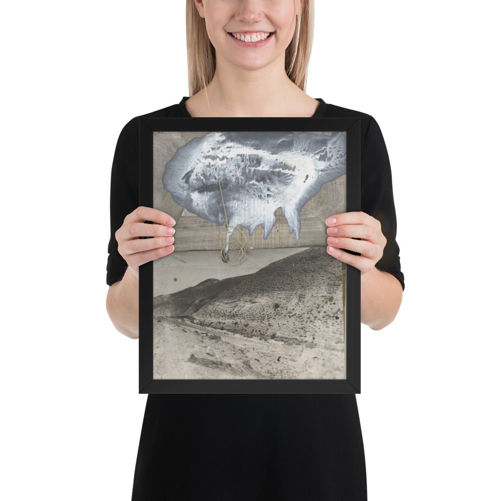 Auszug aus Aegypten by Anselm Kiefer, Framed poster