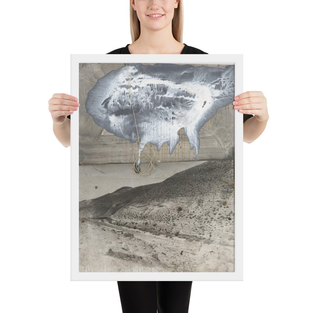 Auszug aus Aegypten by Anselm Kiefer, Framed poster