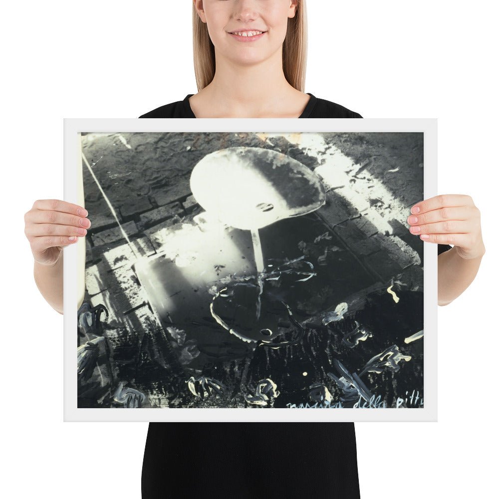 Birth of Painting by Anselm Kiefer, Framed poster
