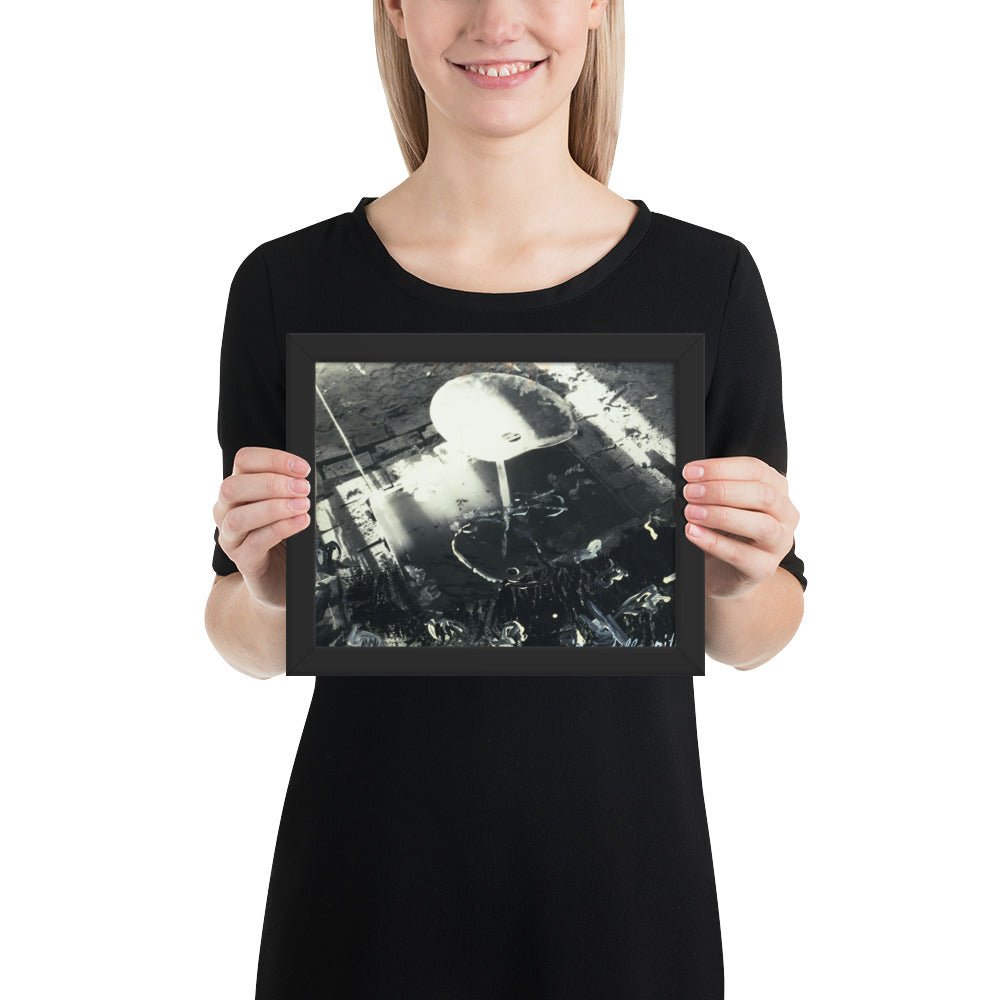 Birth of Painting by Anselm Kiefer, Framed poster