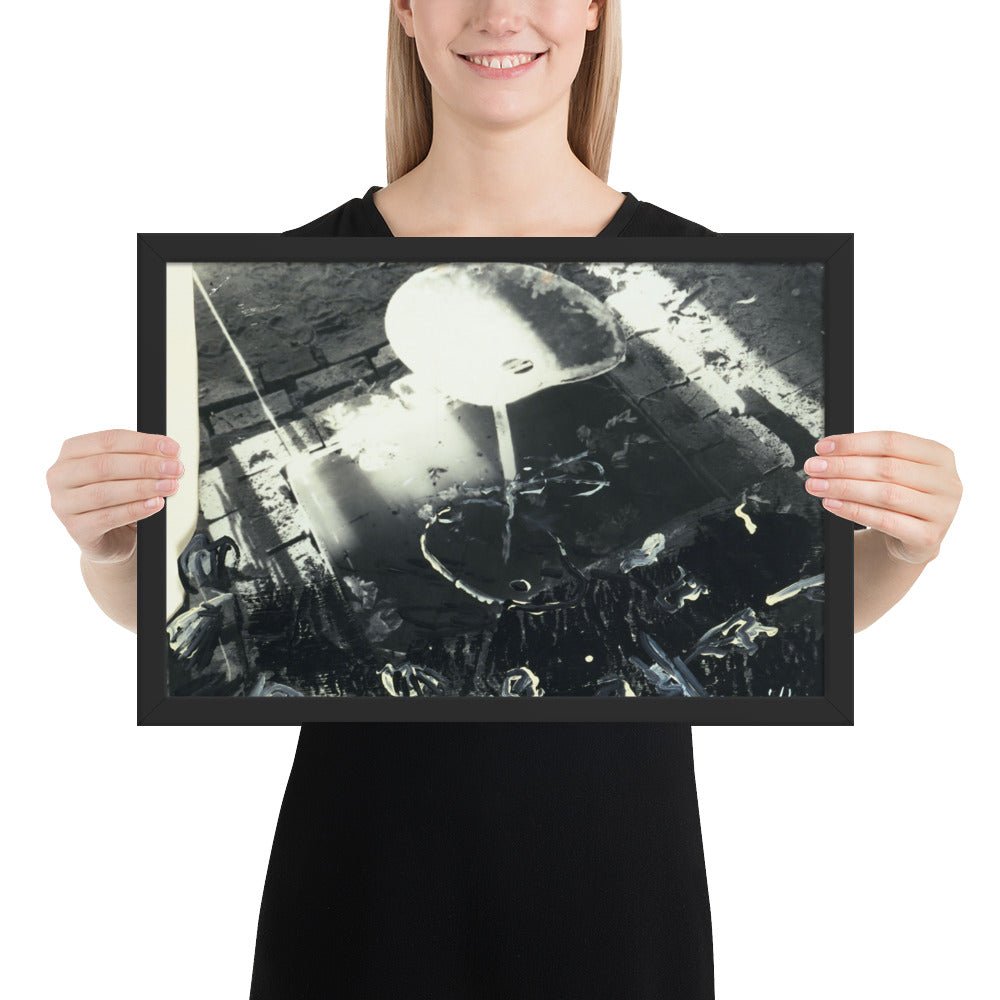 Birth of Painting by Anselm Kiefer, Framed poster