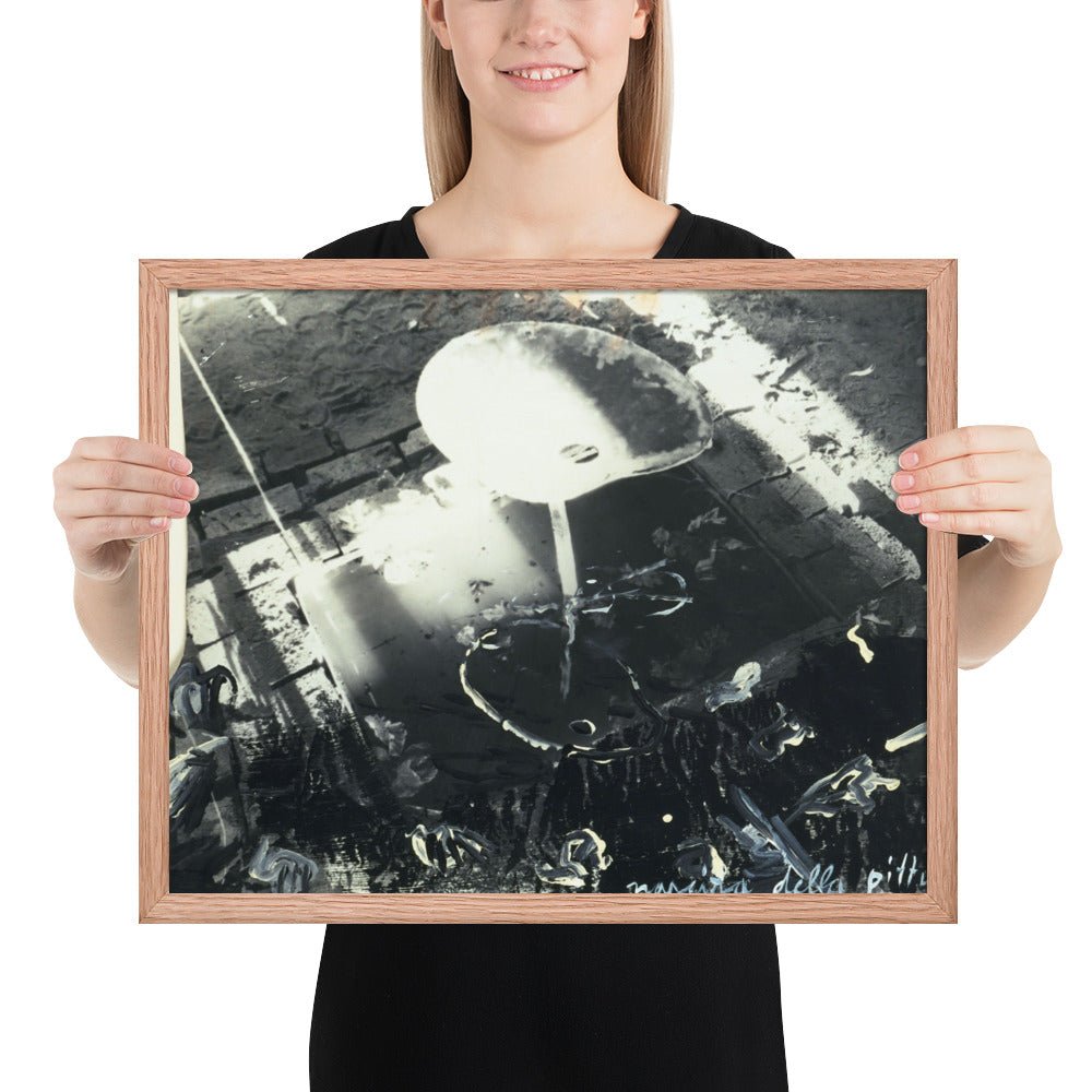 Birth of Painting by Anselm Kiefer, Framed poster