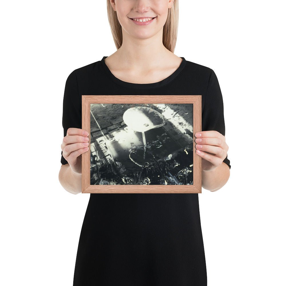 Birth of Painting by Anselm Kiefer, Framed poster