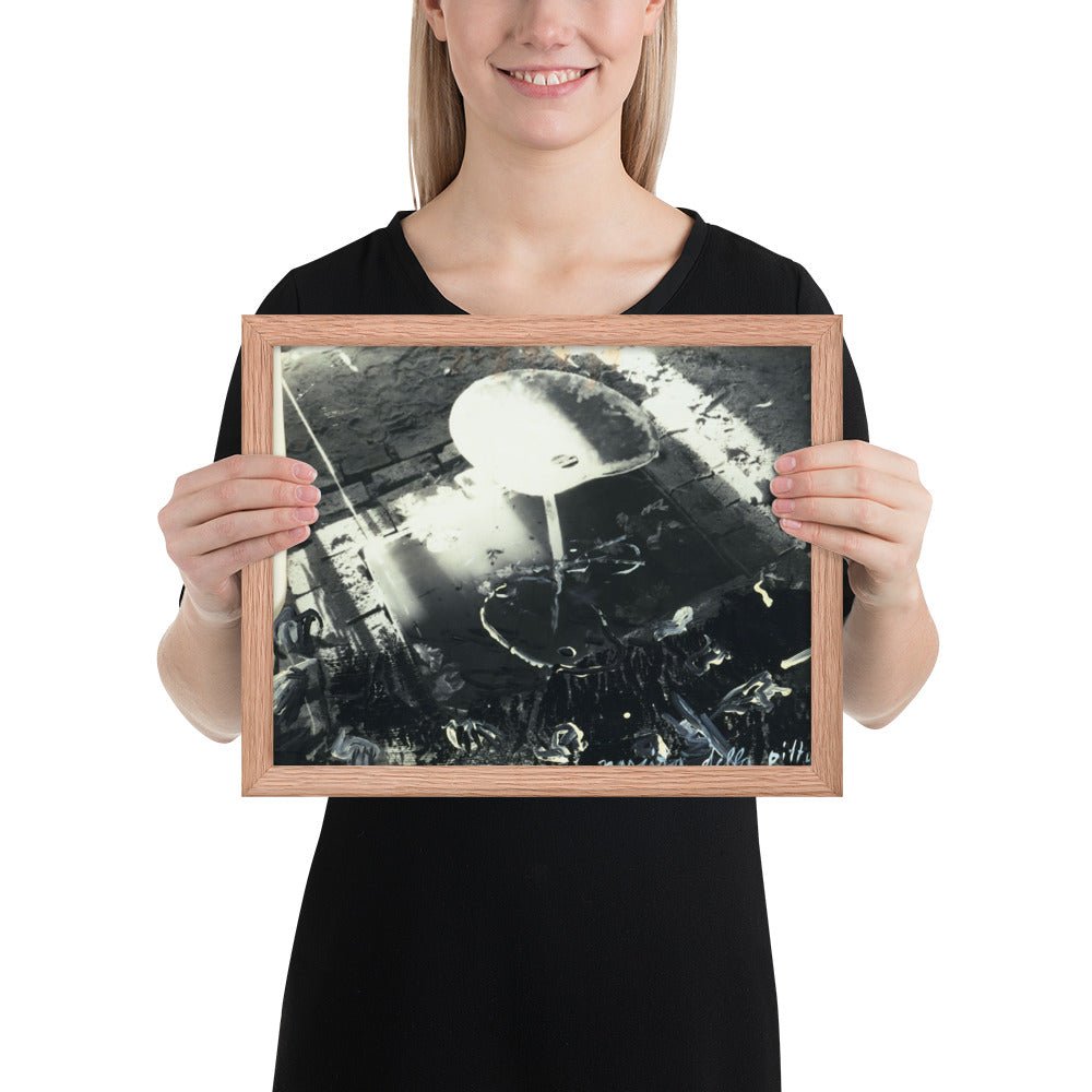 Birth of Painting by Anselm Kiefer, Framed poster