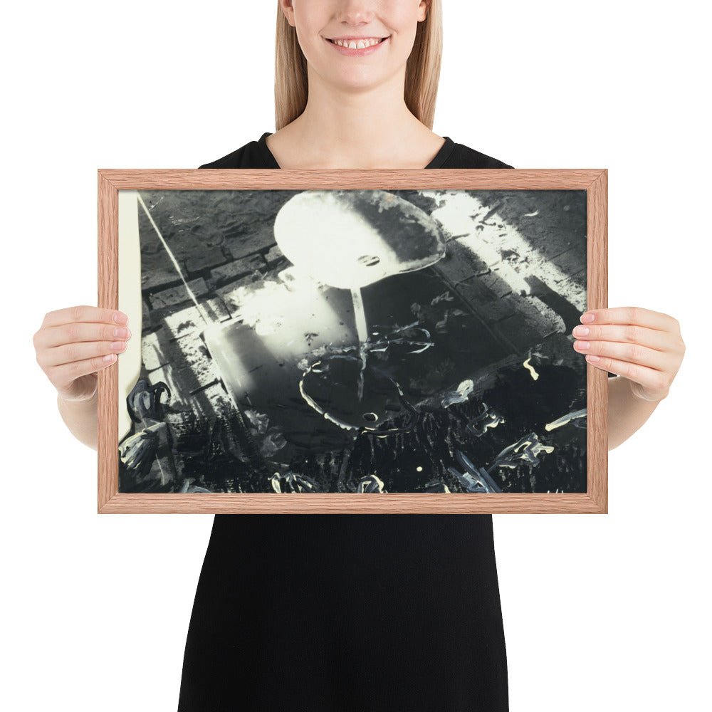 Birth of Painting by Anselm Kiefer, Framed poster