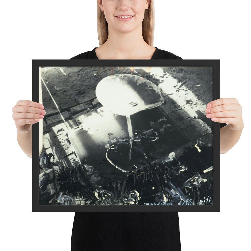 Birth of Painting by Anselm Kiefer, Framed poster