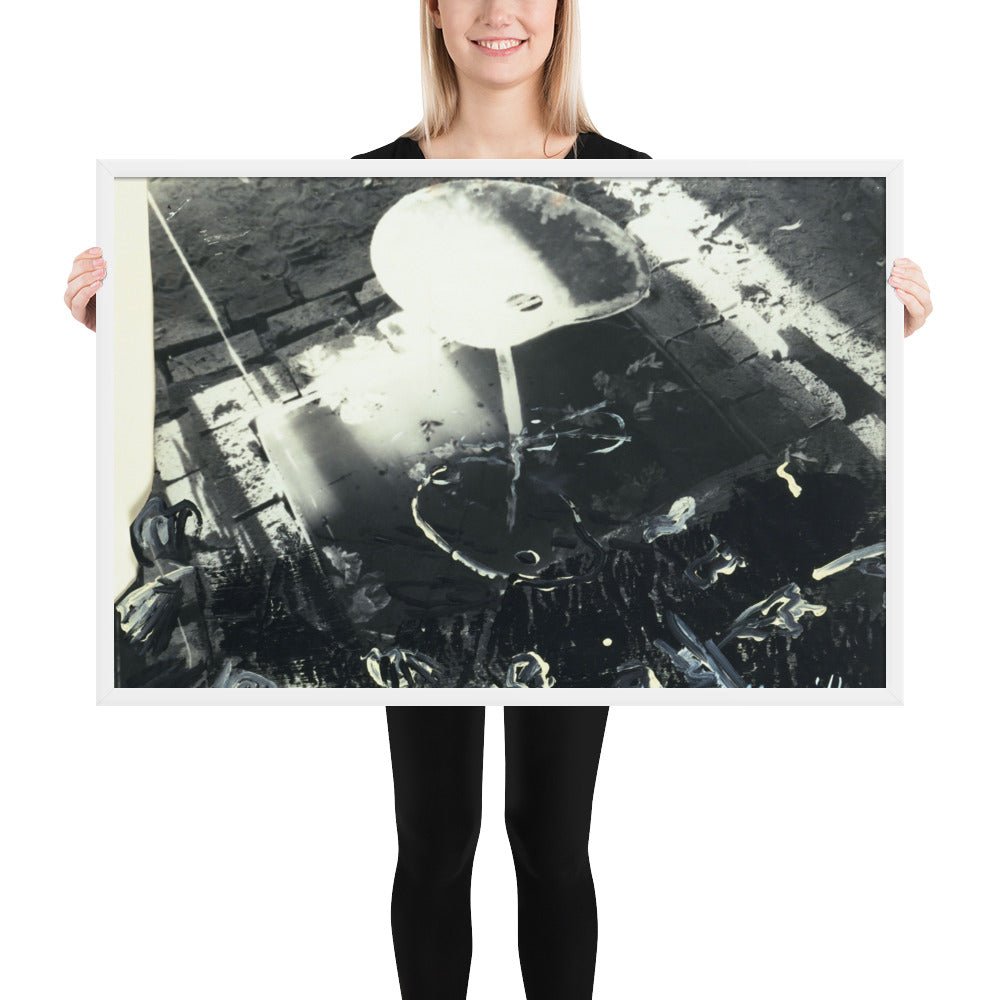 Birth of Painting by Anselm Kiefer, Framed poster