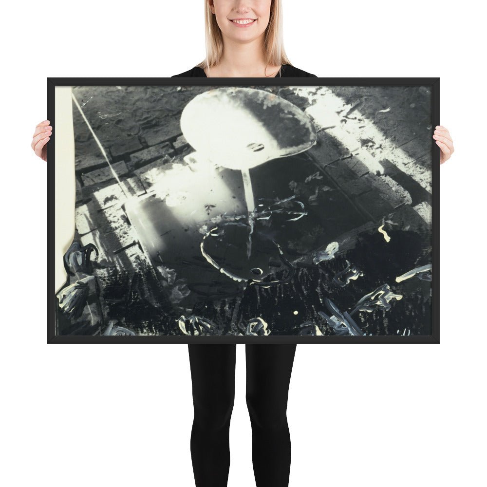 Birth of Painting by Anselm Kiefer, Framed poster