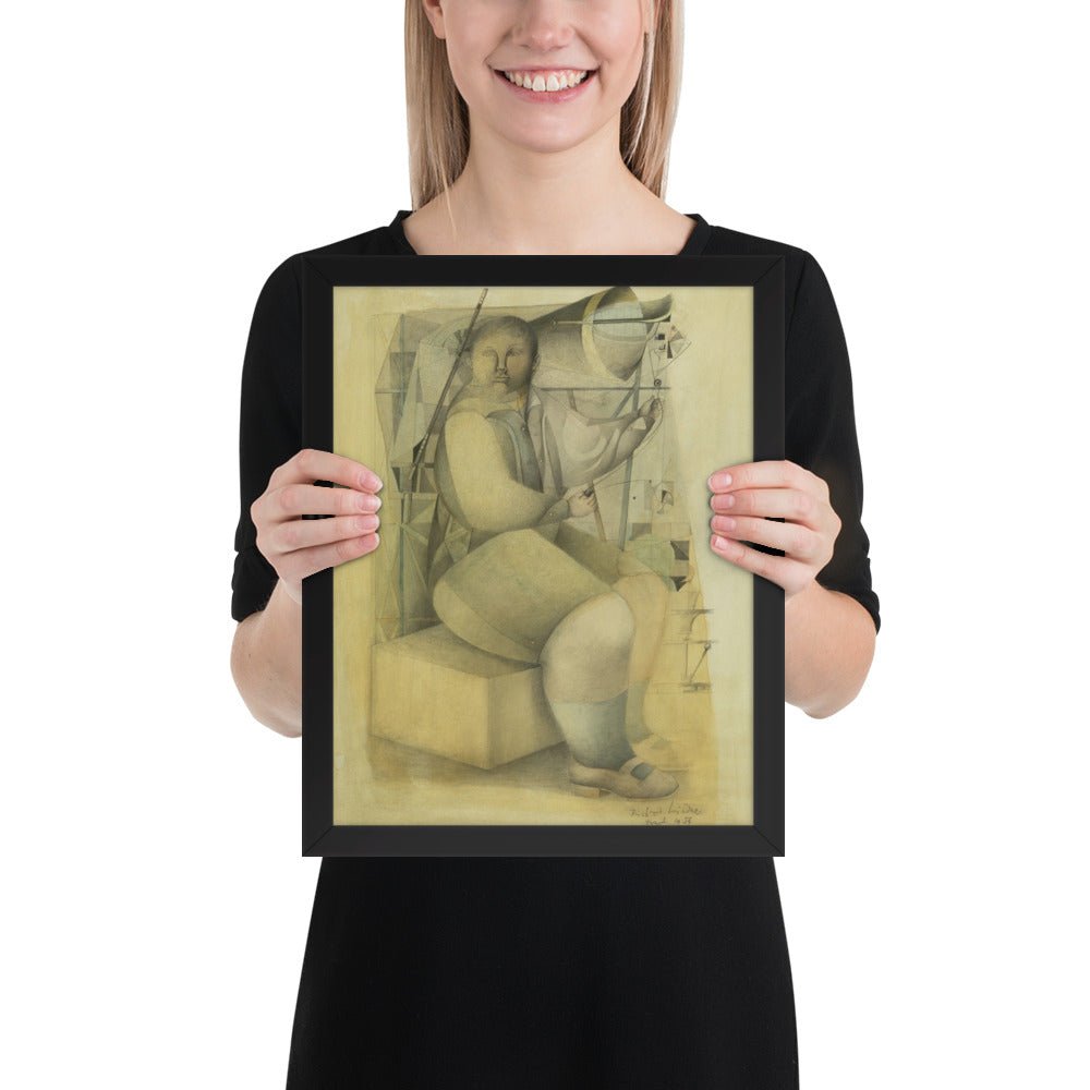 Boy by Richard Lindner, Framed poster