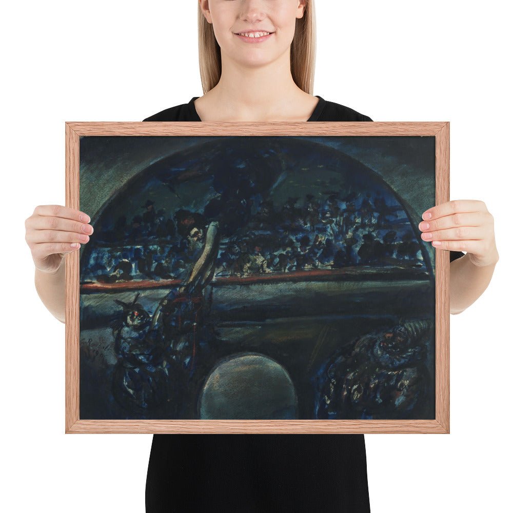 Circus Act by Georges Rouault, Framed poster