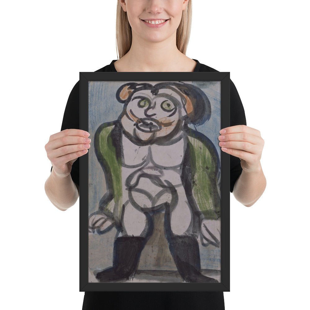 Circus Trainer by Georges Rouault, Framed poster