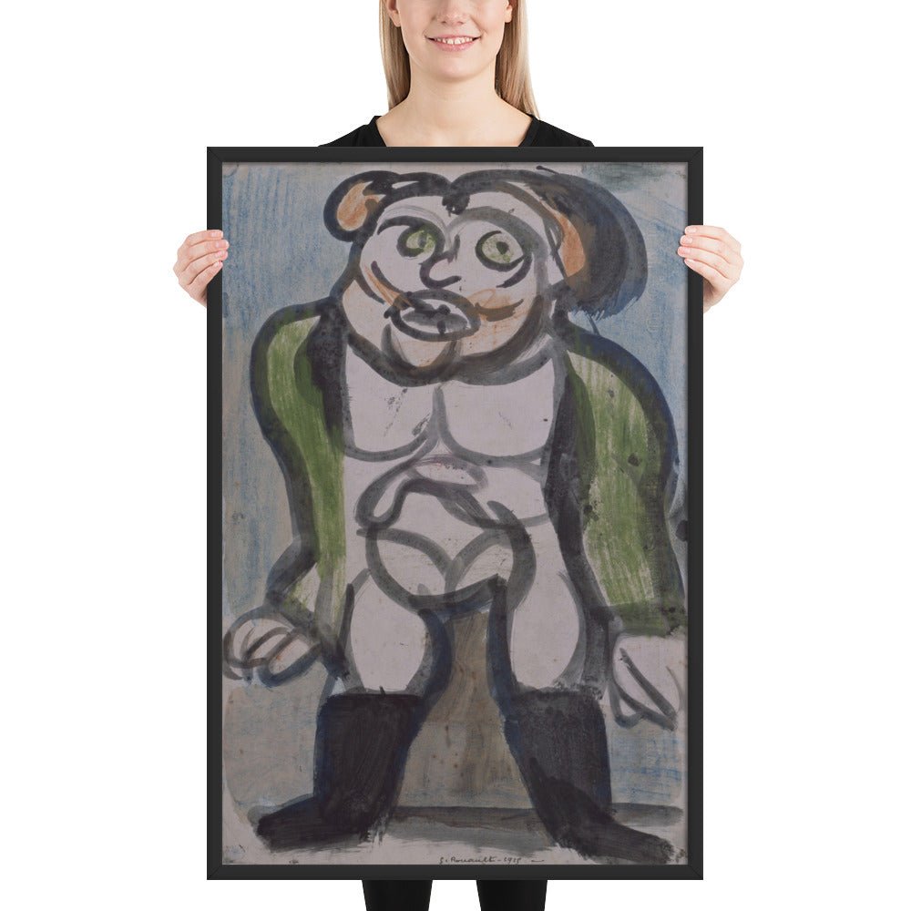 Circus Trainer by Georges Rouault, Framed poster