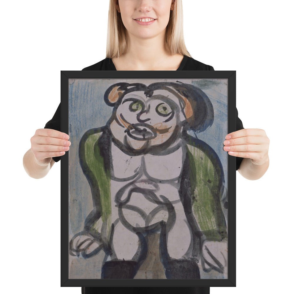 Circus Trainer by Georges Rouault, Framed poster