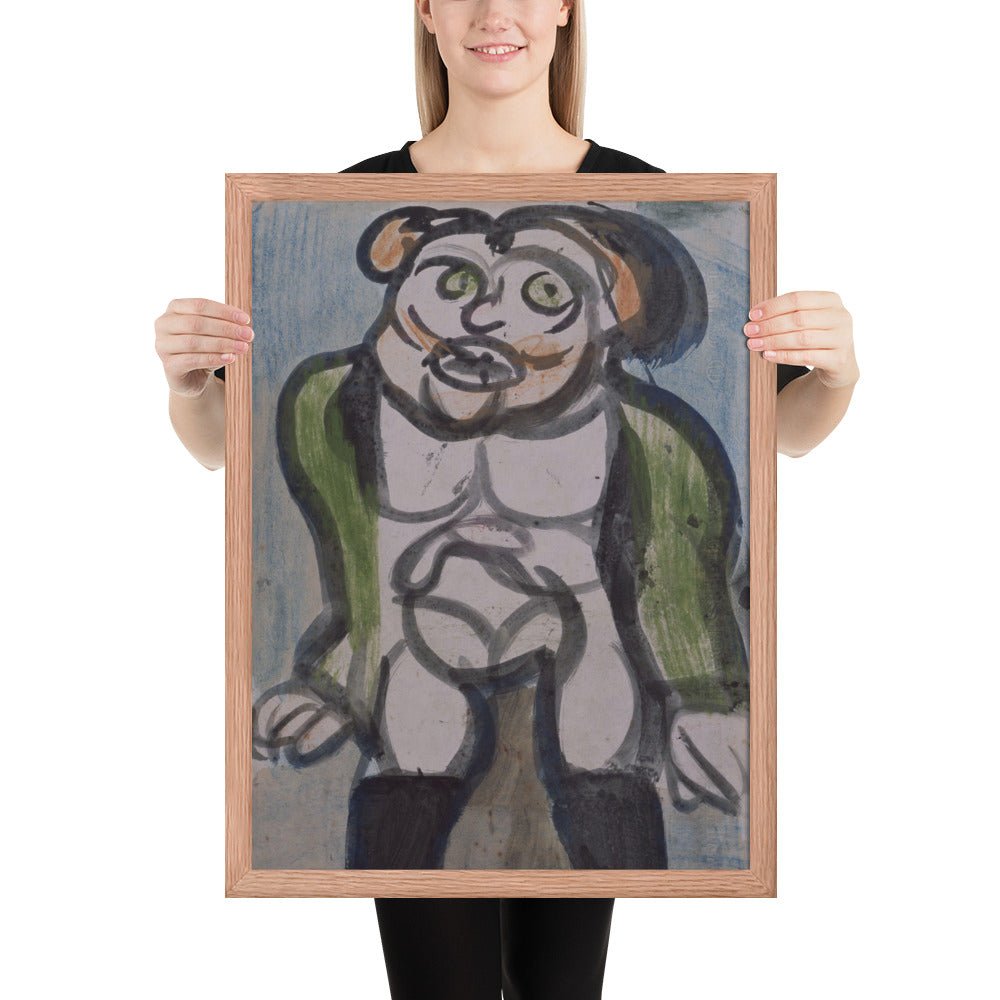 Circus Trainer by Georges Rouault, Framed poster