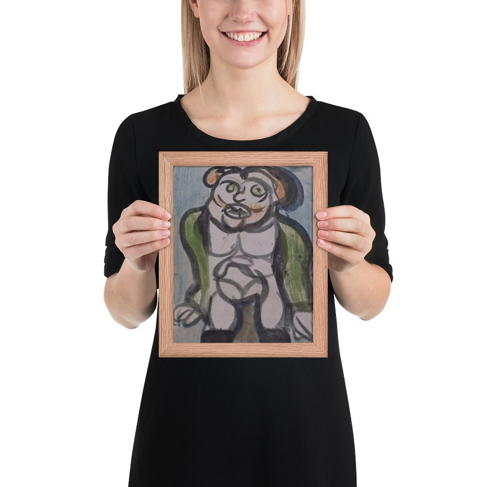 Circus Trainer by Georges Rouault, Framed poster