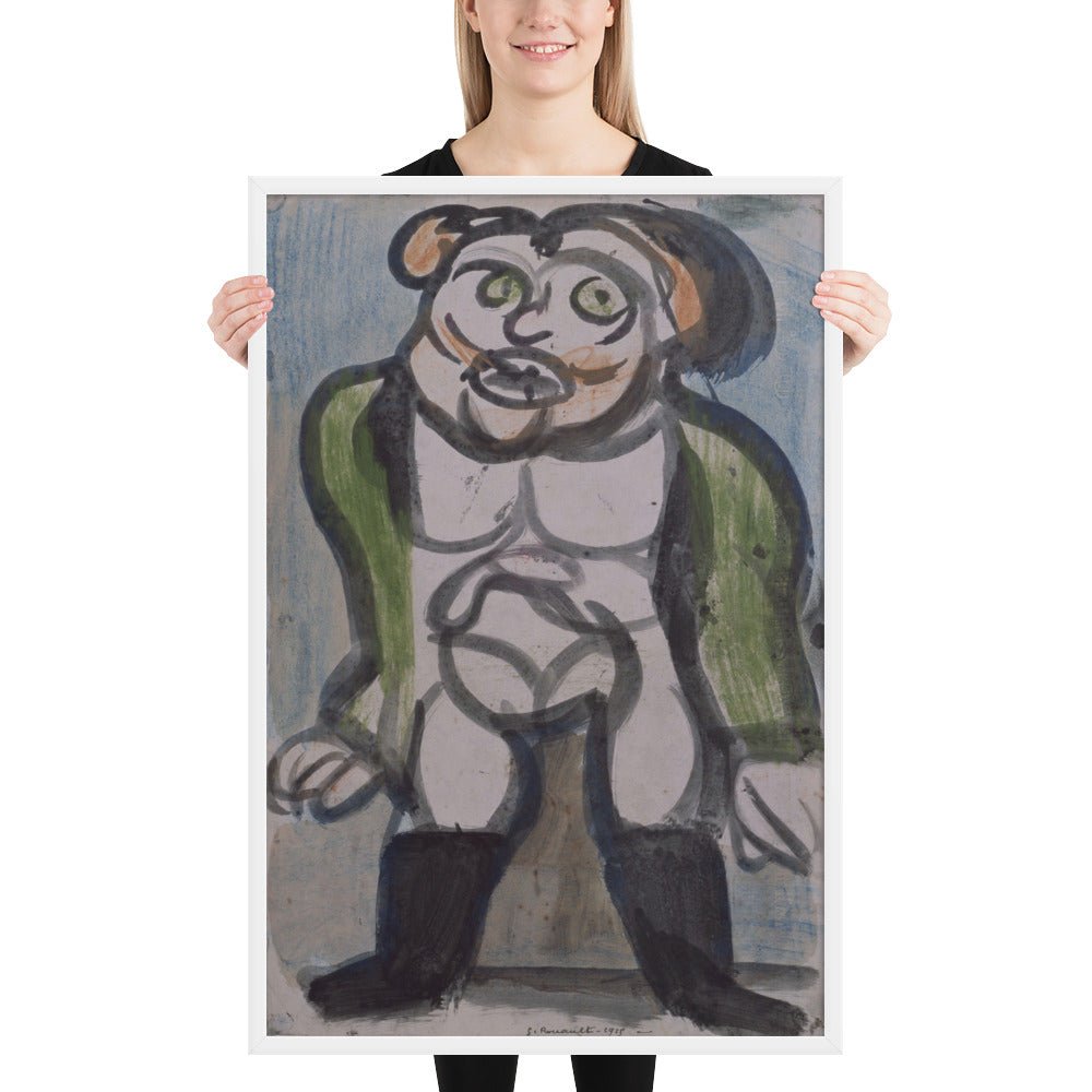 Circus Trainer by Georges Rouault, Framed poster