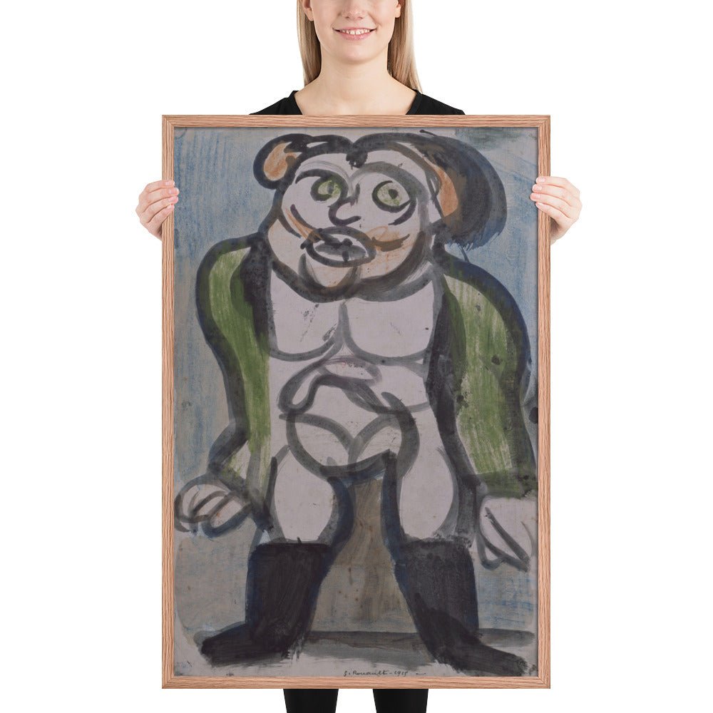 Circus Trainer by Georges Rouault, Framed poster