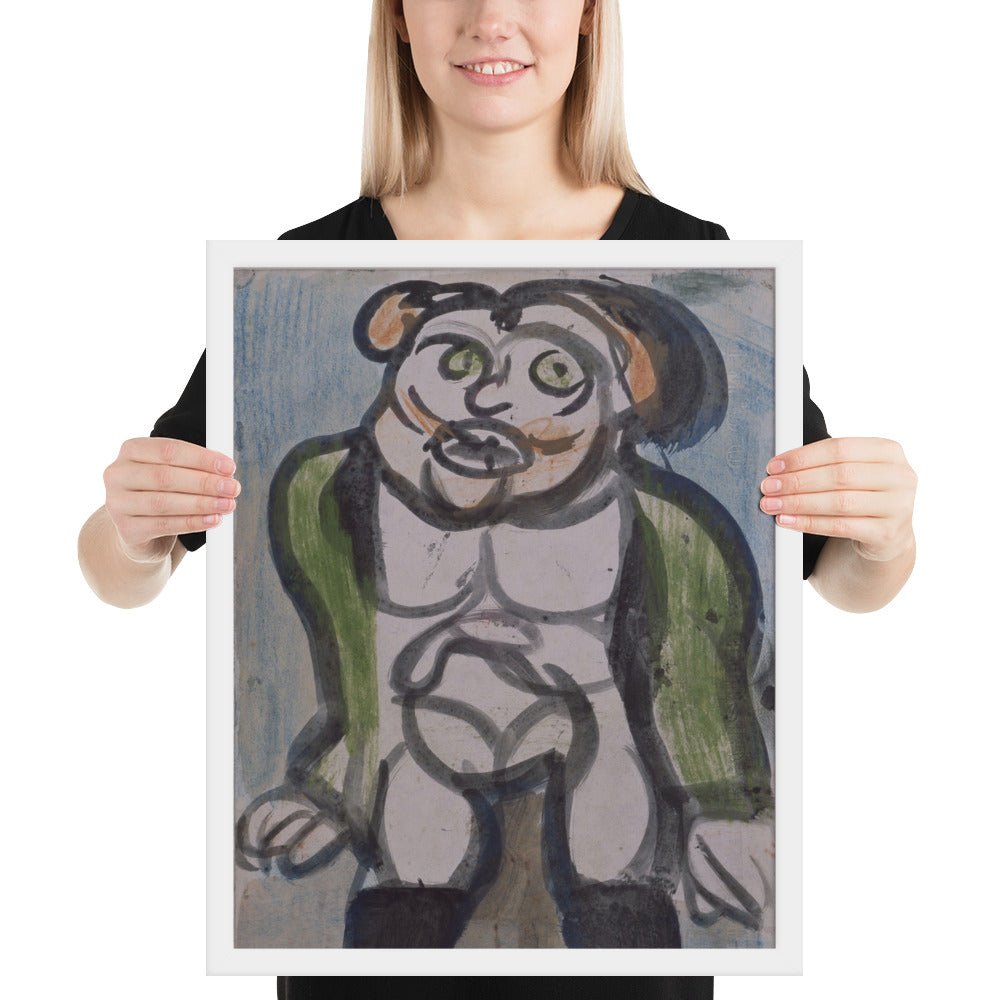 Circus Trainer by Georges Rouault, Framed poster