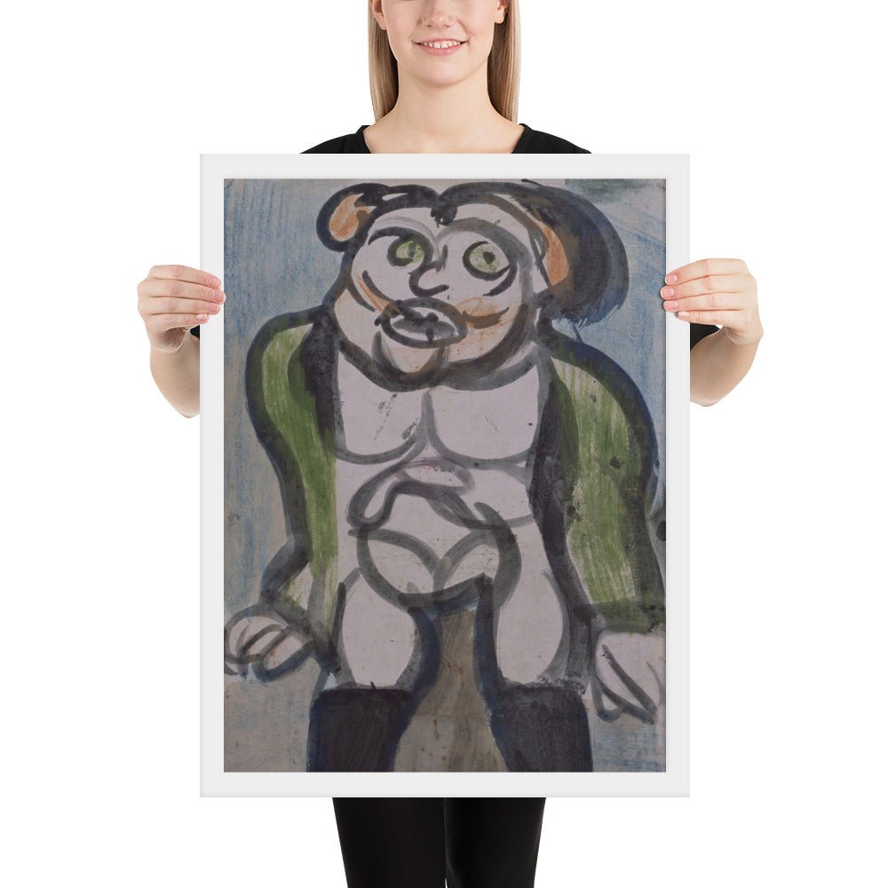 Circus Trainer by Georges Rouault, Framed poster