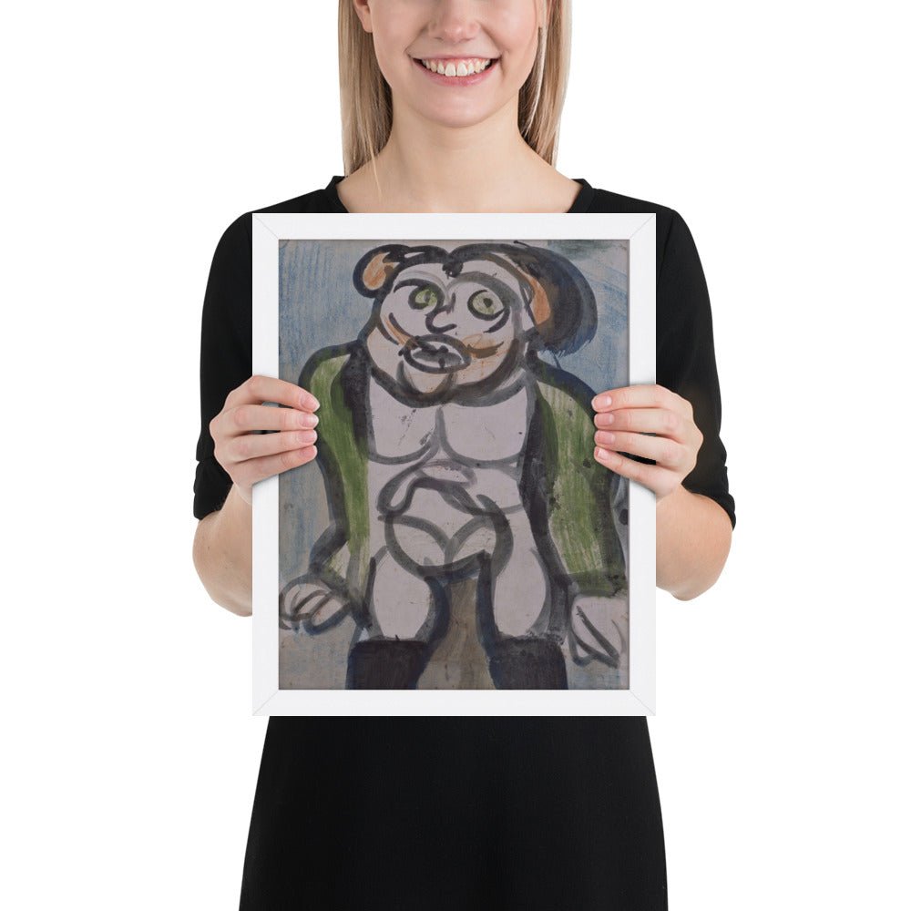 Circus Trainer by Georges Rouault, Framed poster