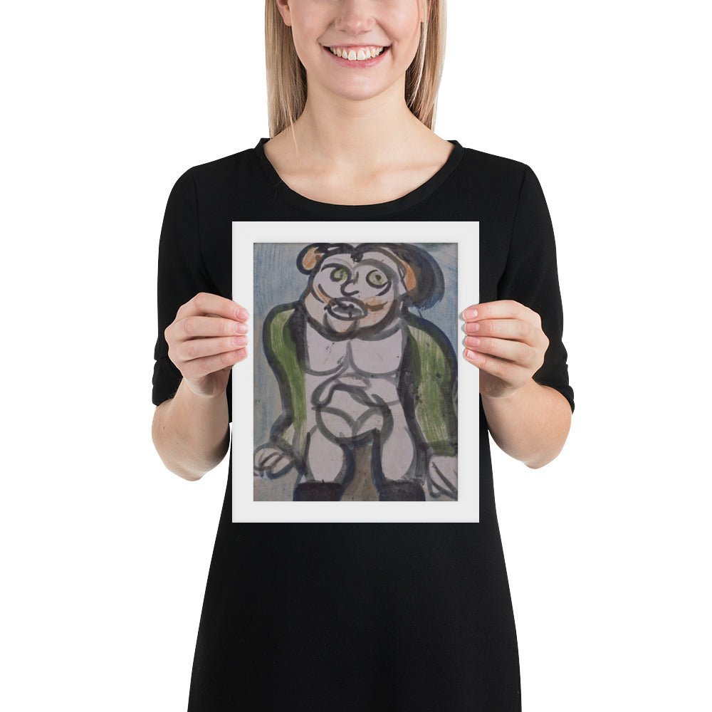 Circus Trainer by Georges Rouault, Framed poster