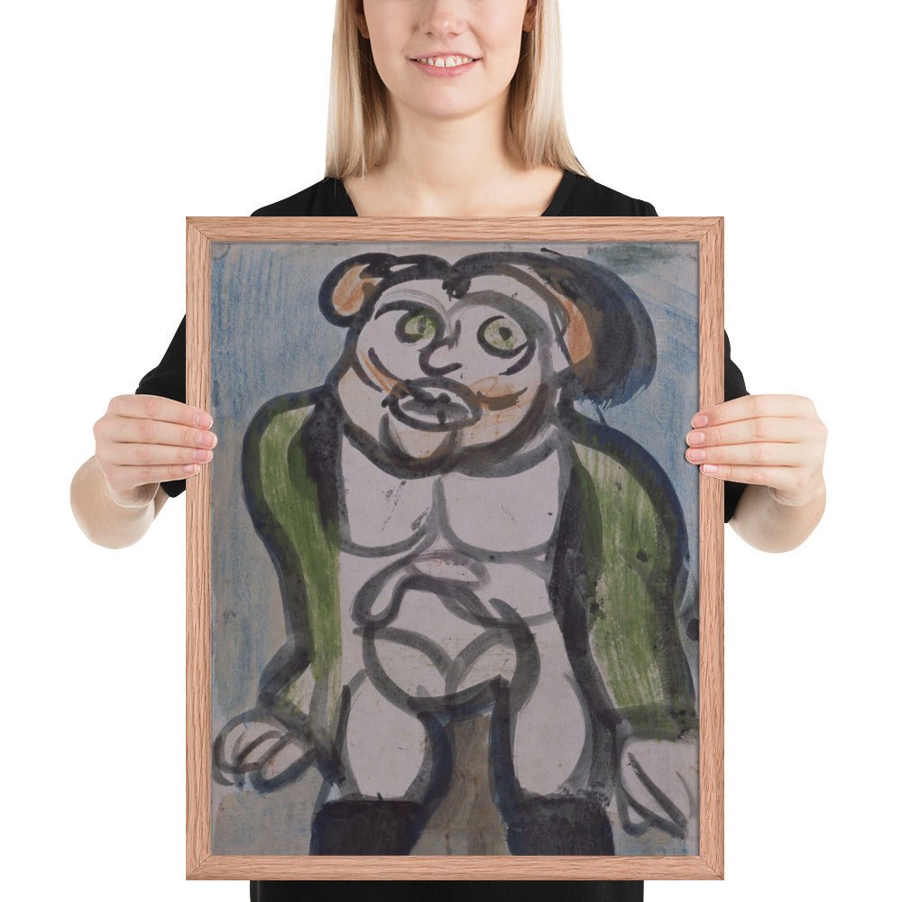 Circus Trainer by Georges Rouault, Framed poster