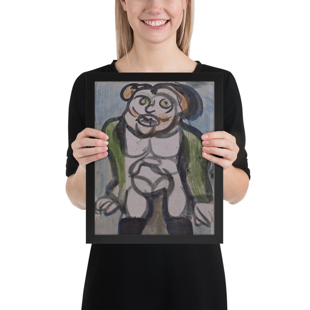 Circus Trainer by Georges Rouault, Framed poster