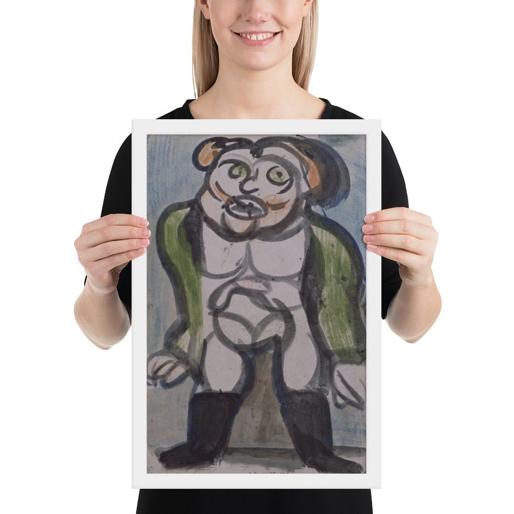 Circus Trainer by Georges Rouault, Framed poster