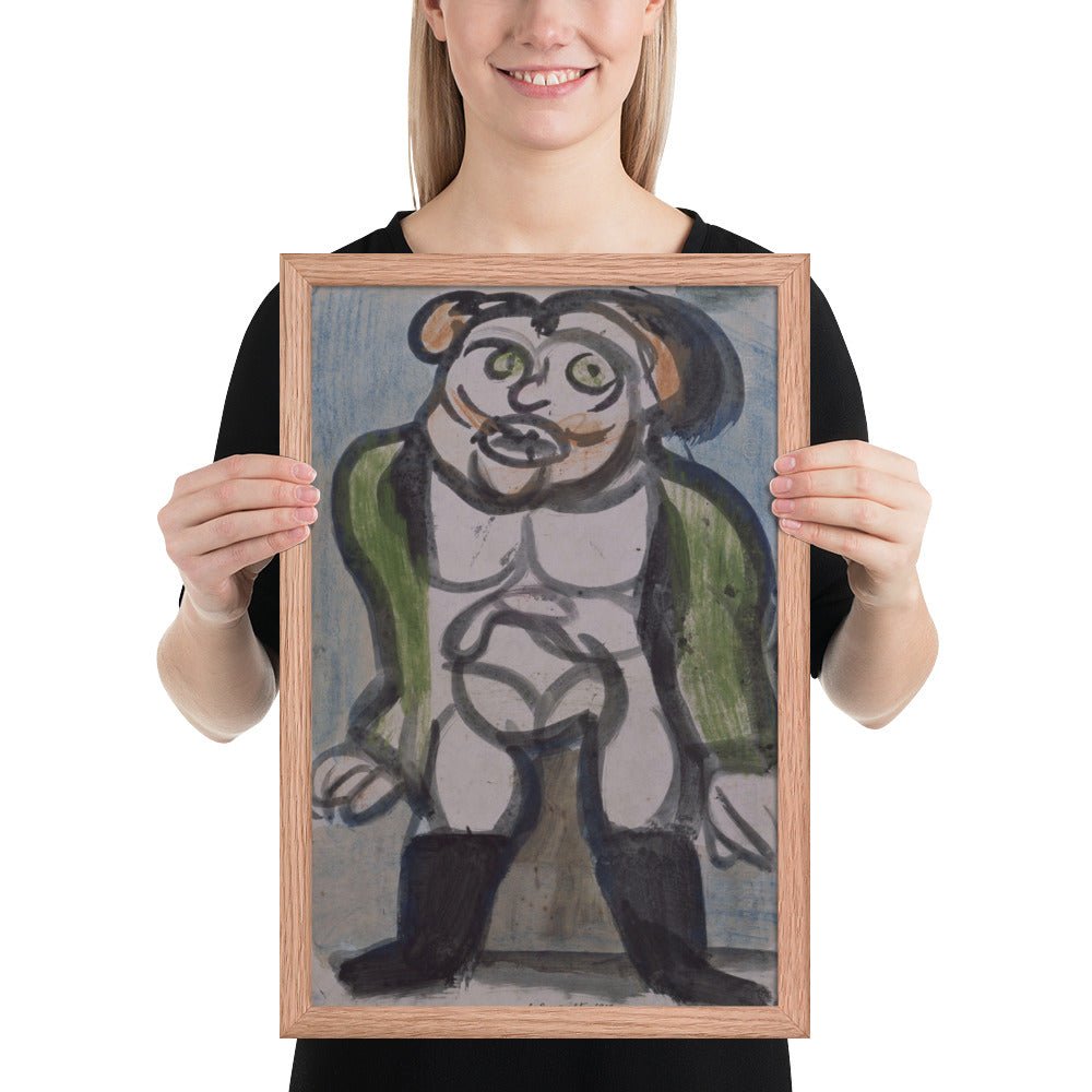 Circus Trainer by Georges Rouault, Framed poster