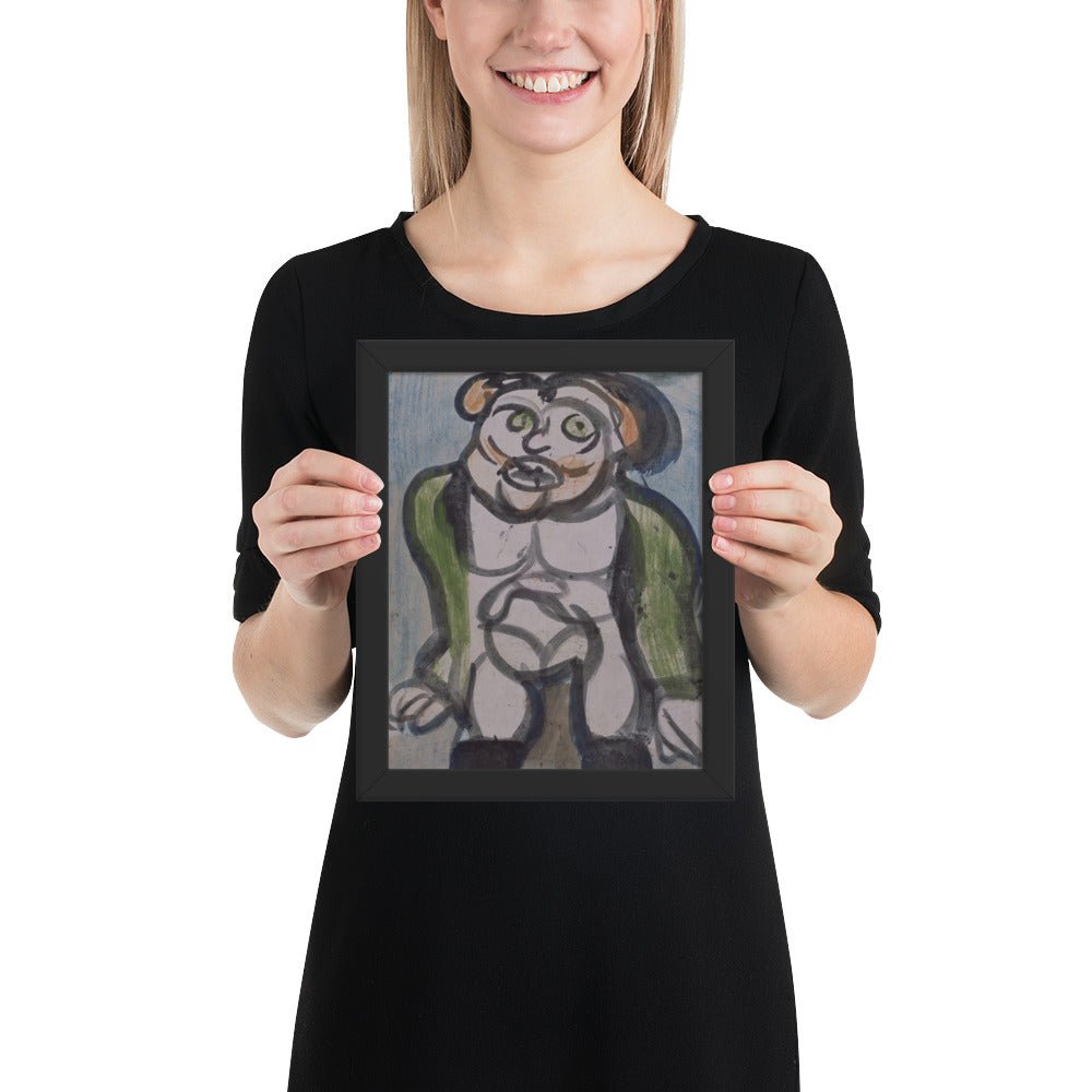 Circus Trainer by Georges Rouault, Framed poster
