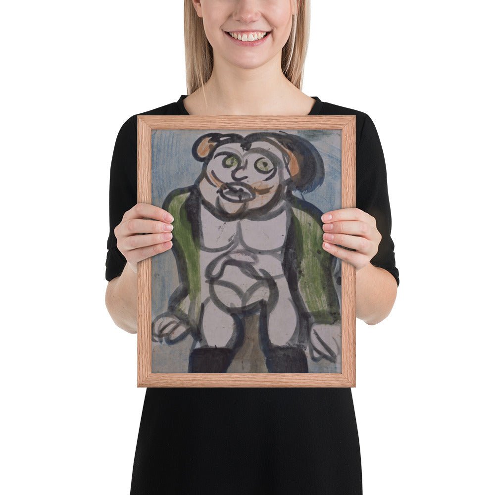 Circus Trainer by Georges Rouault, Framed poster