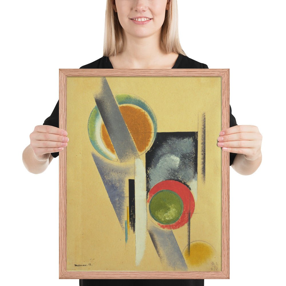 Composition by Aleksandr Rodchenko, Framed poster