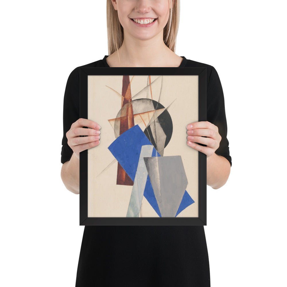 Composition by Aleksandr Rodchenko, Framed poster