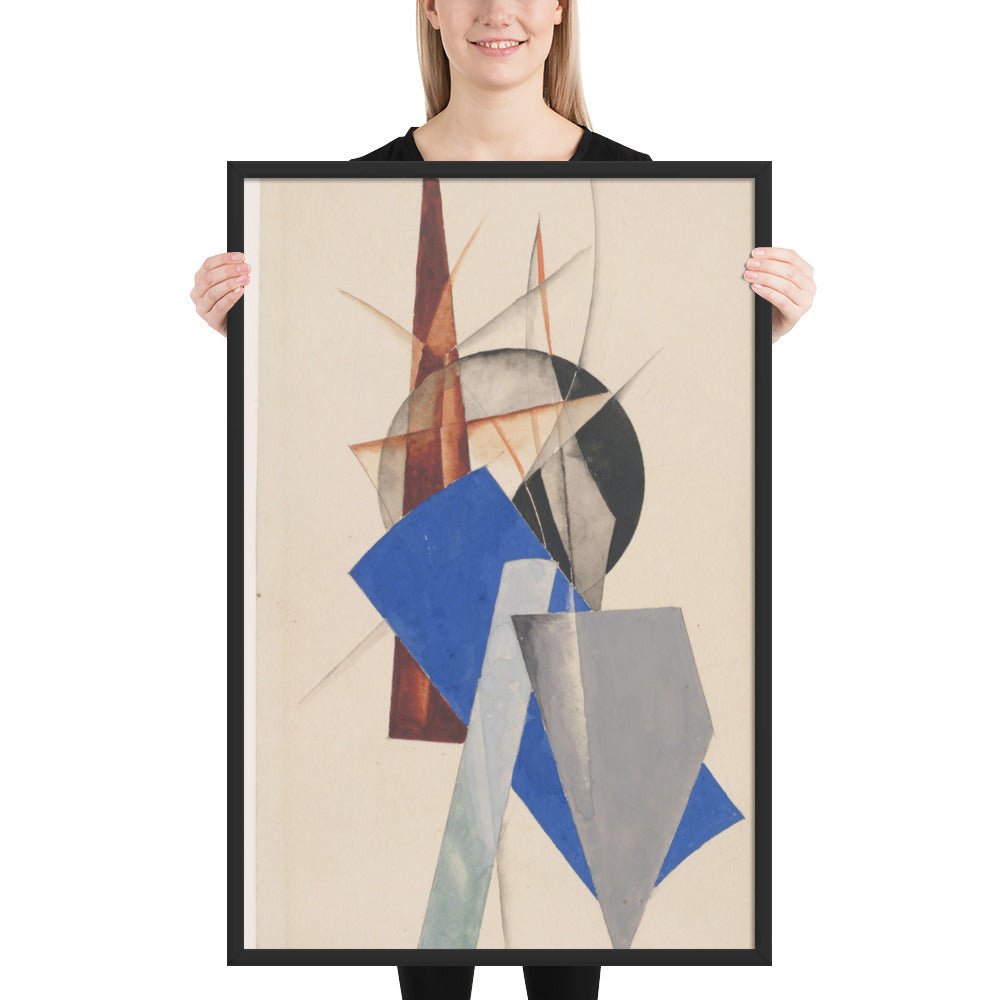 Composition by Aleksandr Rodchenko, Framed poster