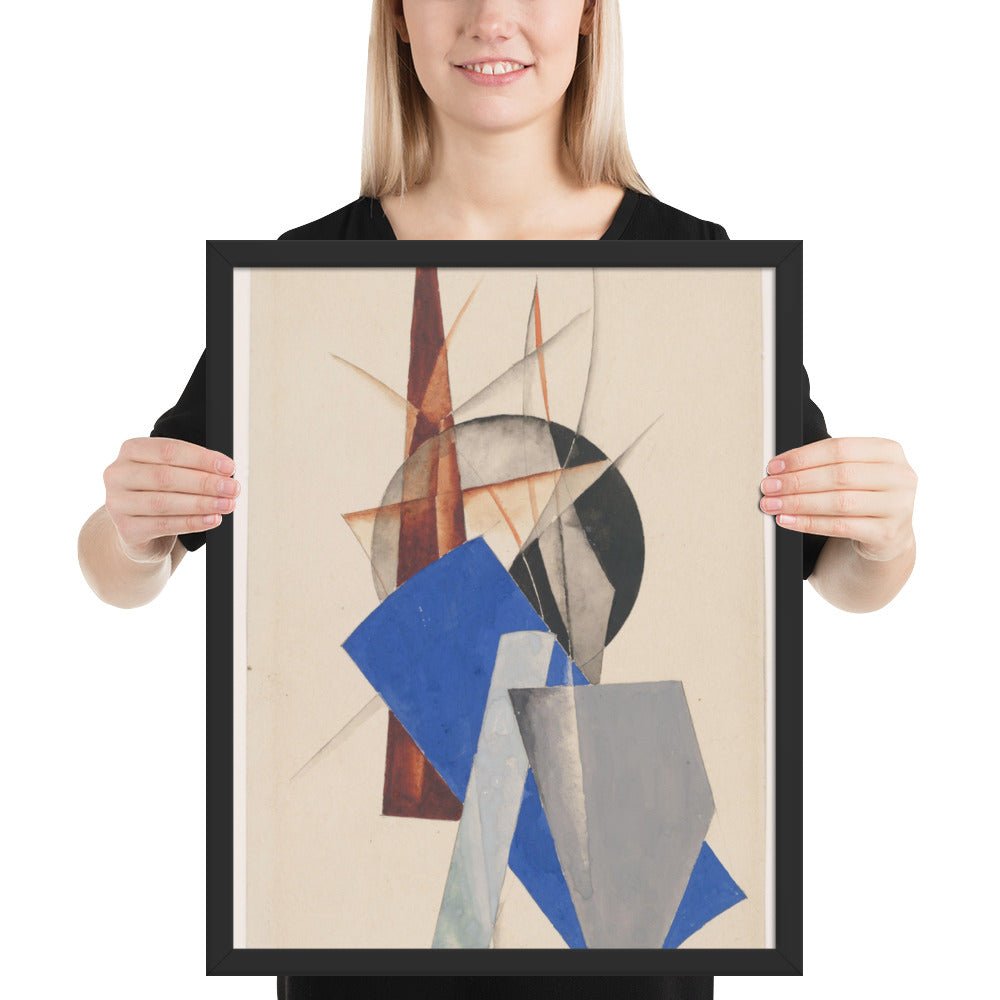 Composition by Aleksandr Rodchenko, Framed poster