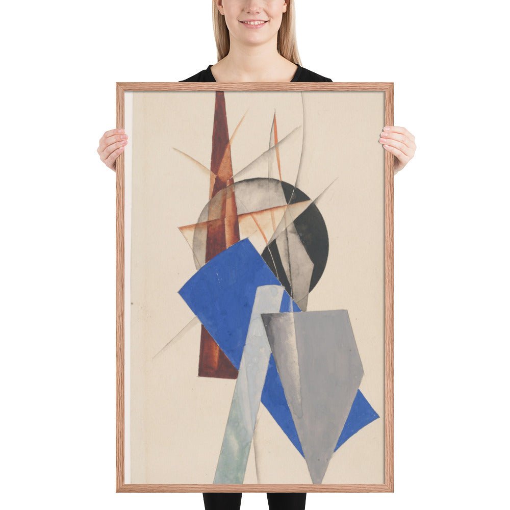 Composition by Aleksandr Rodchenko, Framed poster