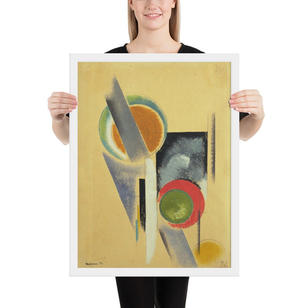 Composition by Aleksandr Rodchenko, Framed poster