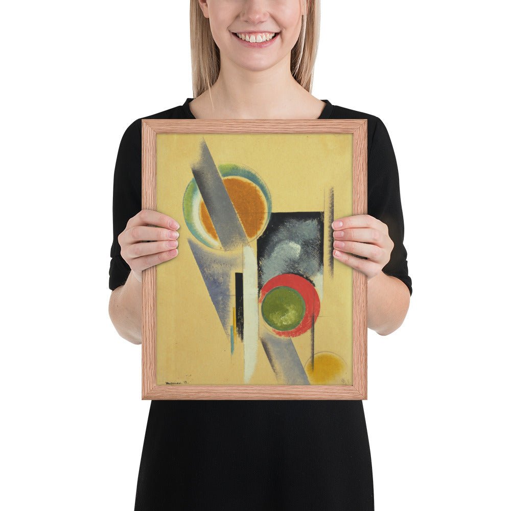 Composition by Aleksandr Rodchenko, Framed poster