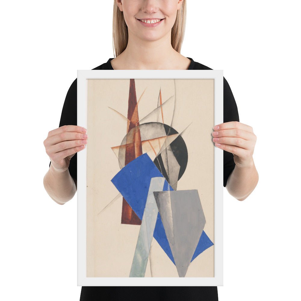Composition by Aleksandr Rodchenko, Framed poster