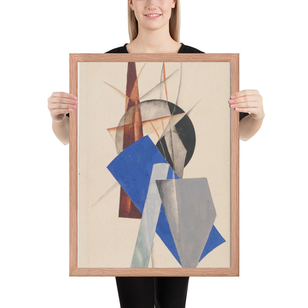 Composition by Aleksandr Rodchenko, Framed poster