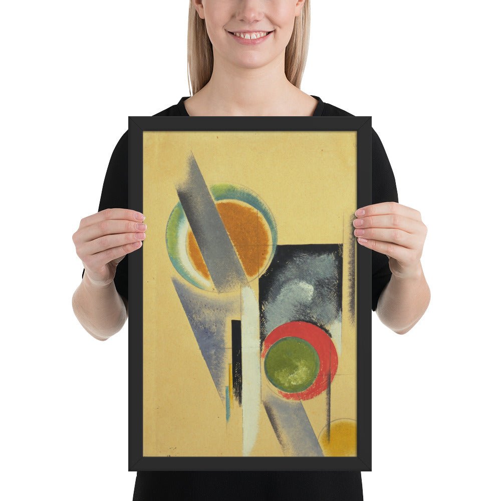 Composition by Aleksandr Rodchenko, Framed poster