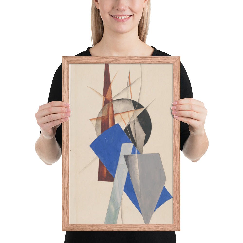 Composition by Aleksandr Rodchenko, Framed poster