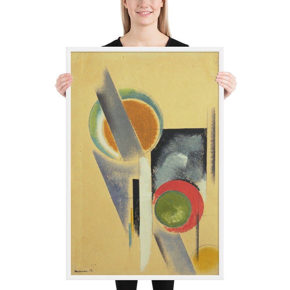 Composition by Aleksandr Rodchenko, Framed poster